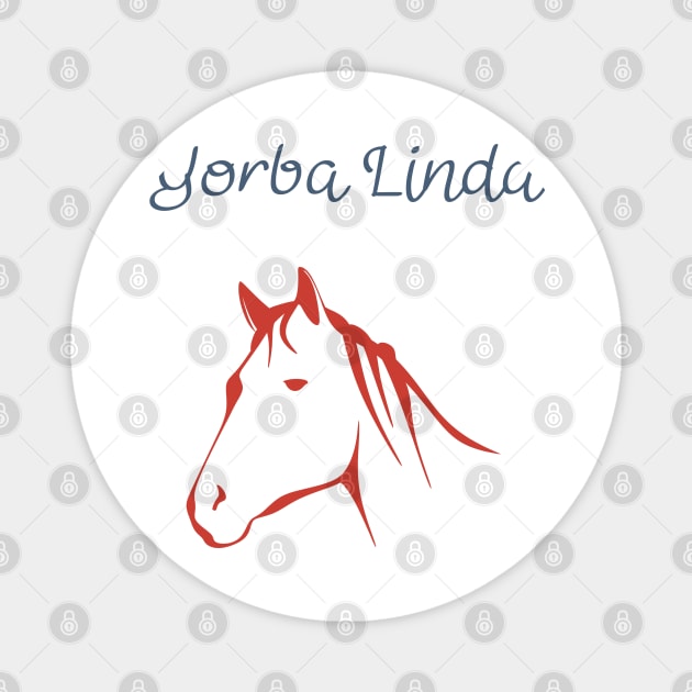 City Of Yorba Linda Magnet by Booze & Letters